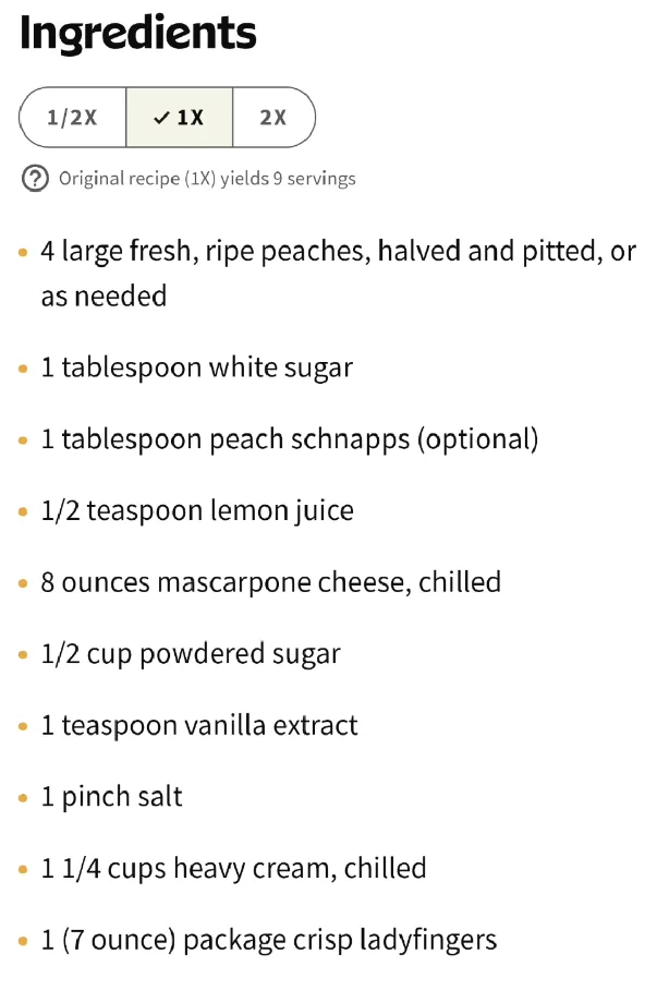 A recipe screenshot buried in the camera roll